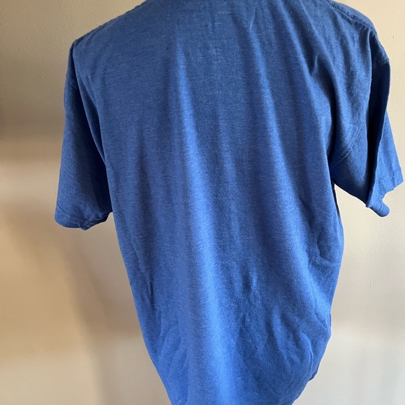 Shelby Cobra T-Shirt Men Sz Large Blue Short Sleeve Cotton American Muscle Car - Picture 2 of 6